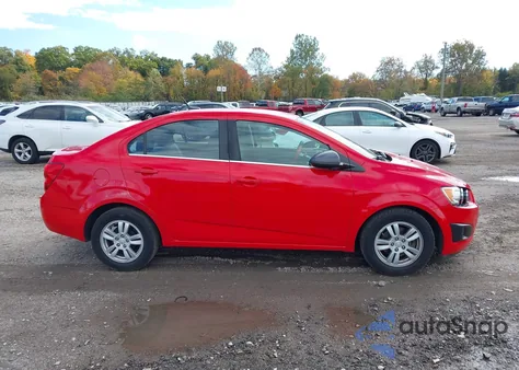 2014 Chevrolet Sonic Lt Auto from USA, damaged, VIN 1G1JC5SH5E4201879